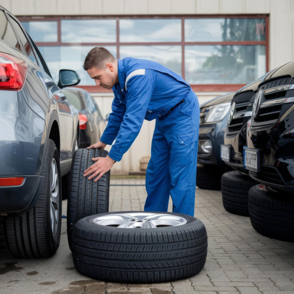 Mélanger pneus usés et neufs